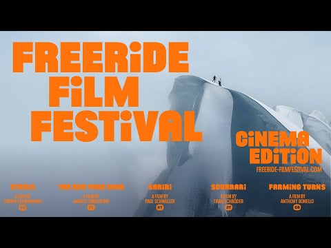 Freeride Filmfestival Cinema Edition 2024 - Trailer DE